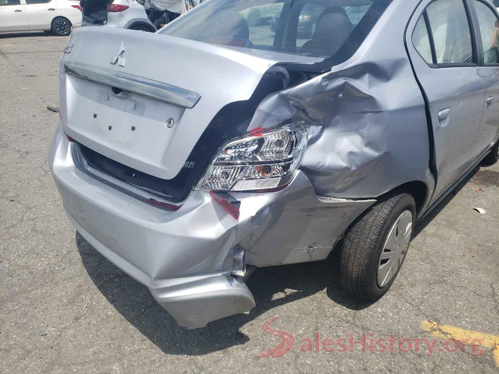 ML32F3FJ5LHF02507 2020 MITSUBISHI MIRAGE