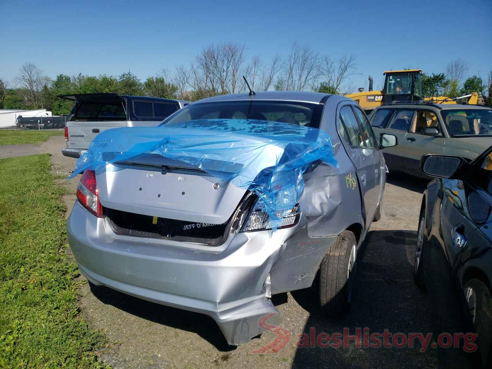 ML32F3FJ5LHF02507 2020 MITSUBISHI MIRAGE