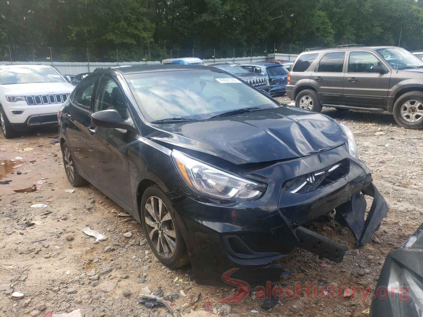 KMHCT4AE2HU354303 2017 HYUNDAI ACCENT