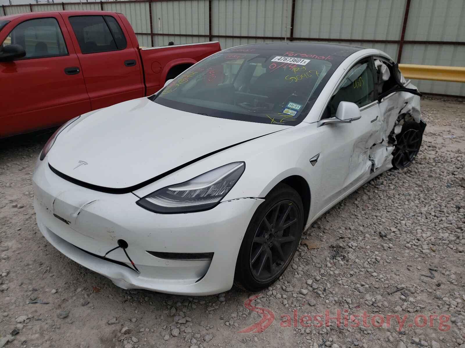 5YJ3E1EB8LF520967 2020 TESLA MODEL 3