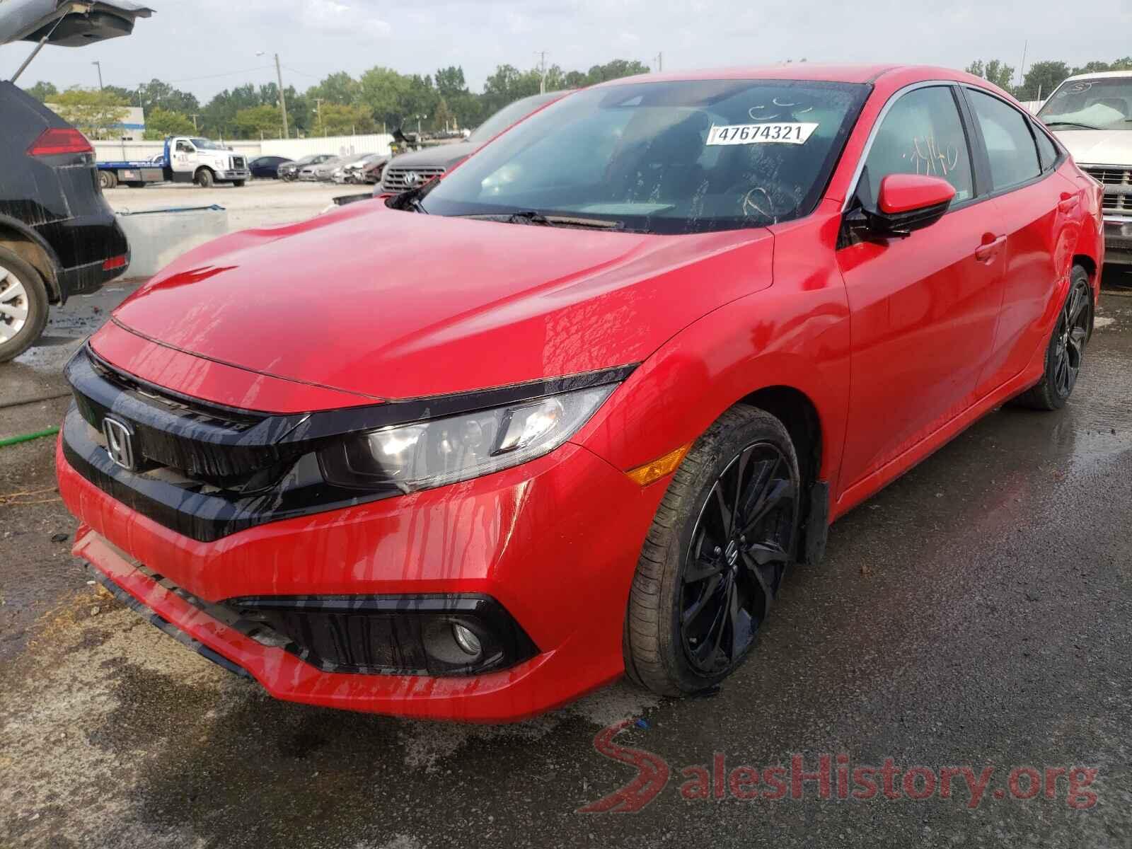 2HGFC2F81KH527894 2019 HONDA CIVIC