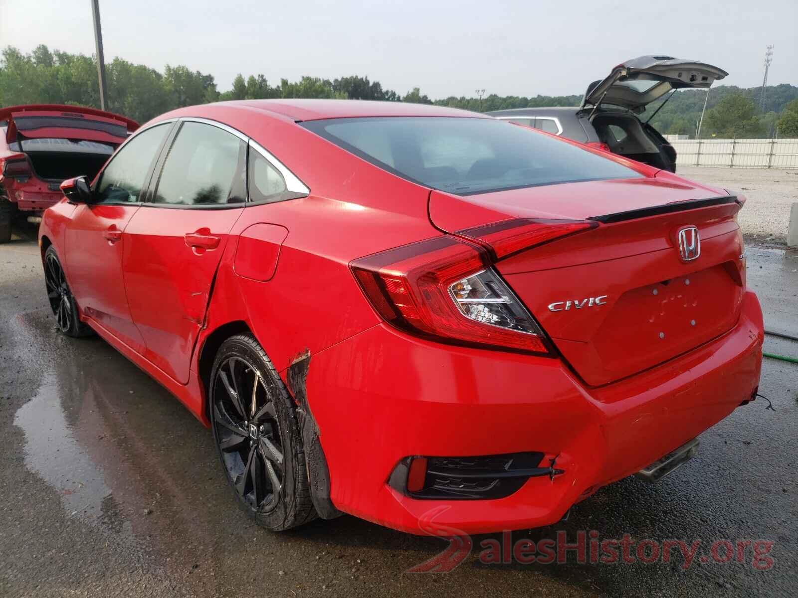 2HGFC2F81KH527894 2019 HONDA CIVIC