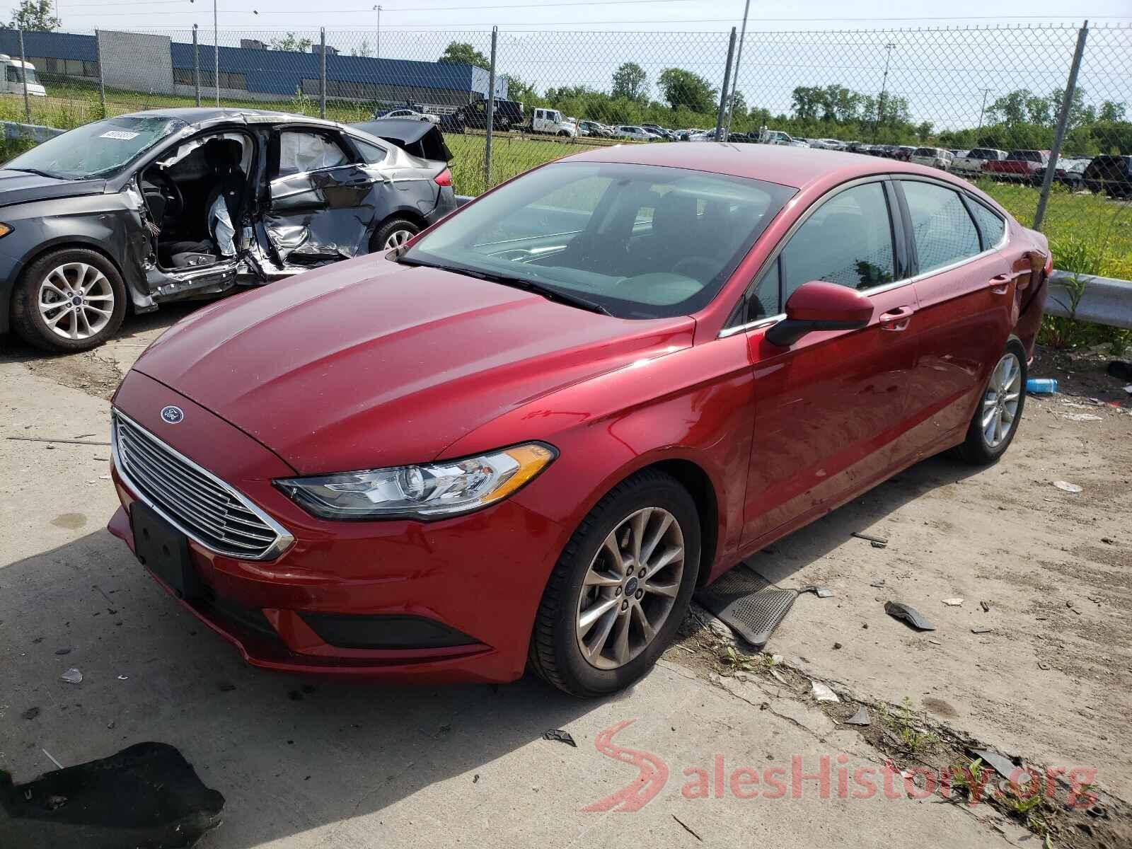 3FA6P0H73HR366348 2017 FORD FUSION