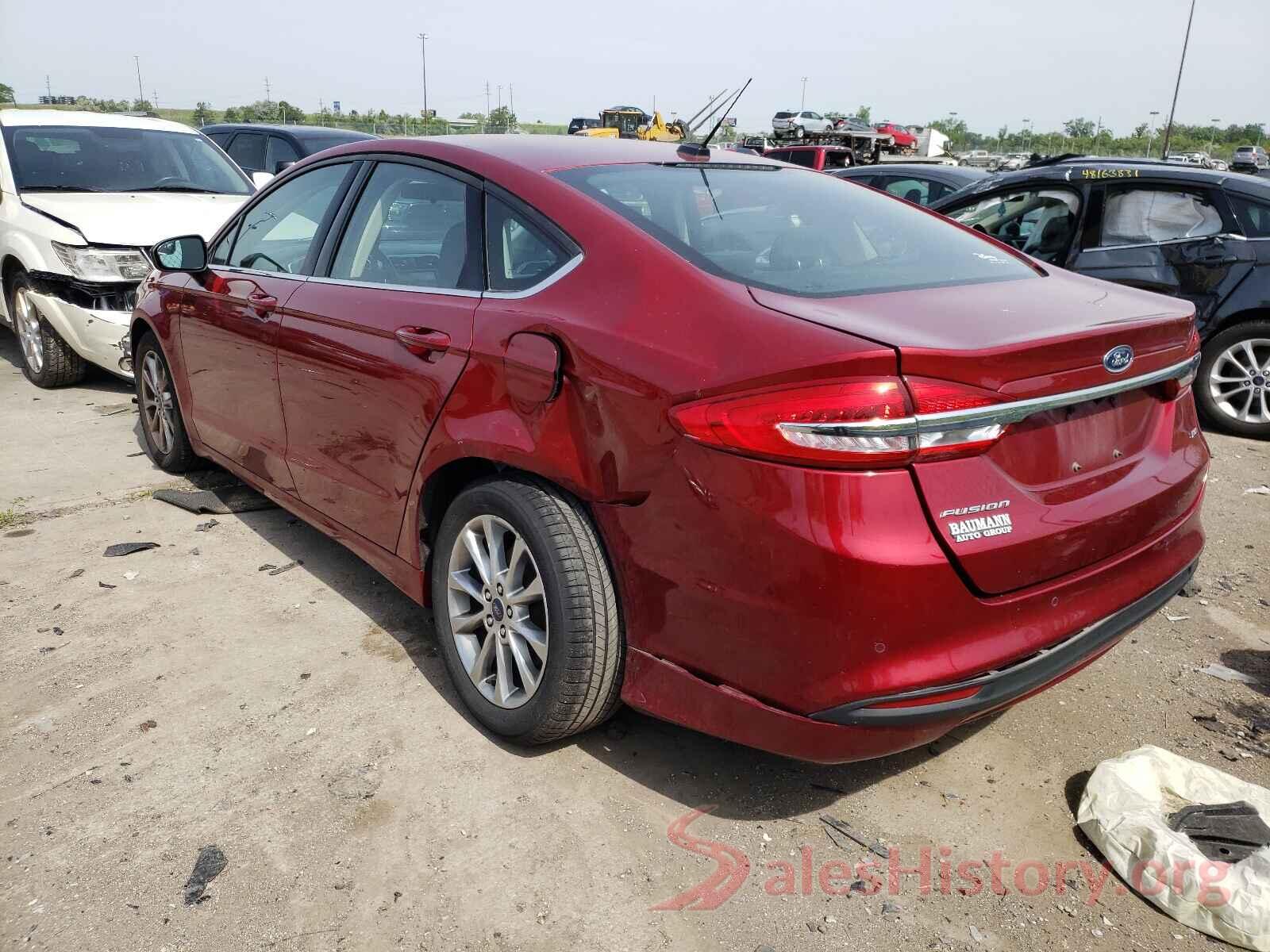 3FA6P0H73HR366348 2017 FORD FUSION