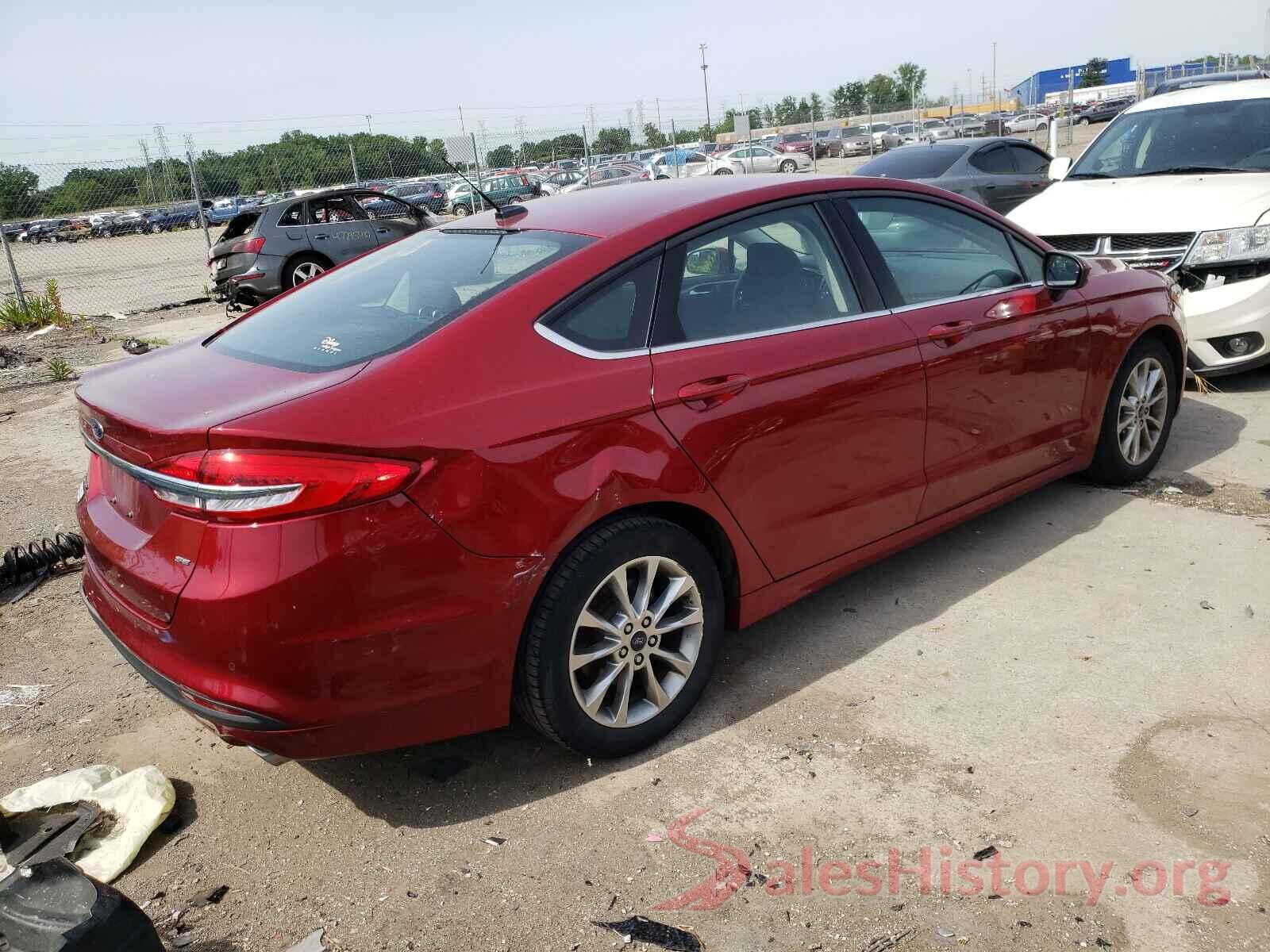 3FA6P0H73HR366348 2017 FORD FUSION