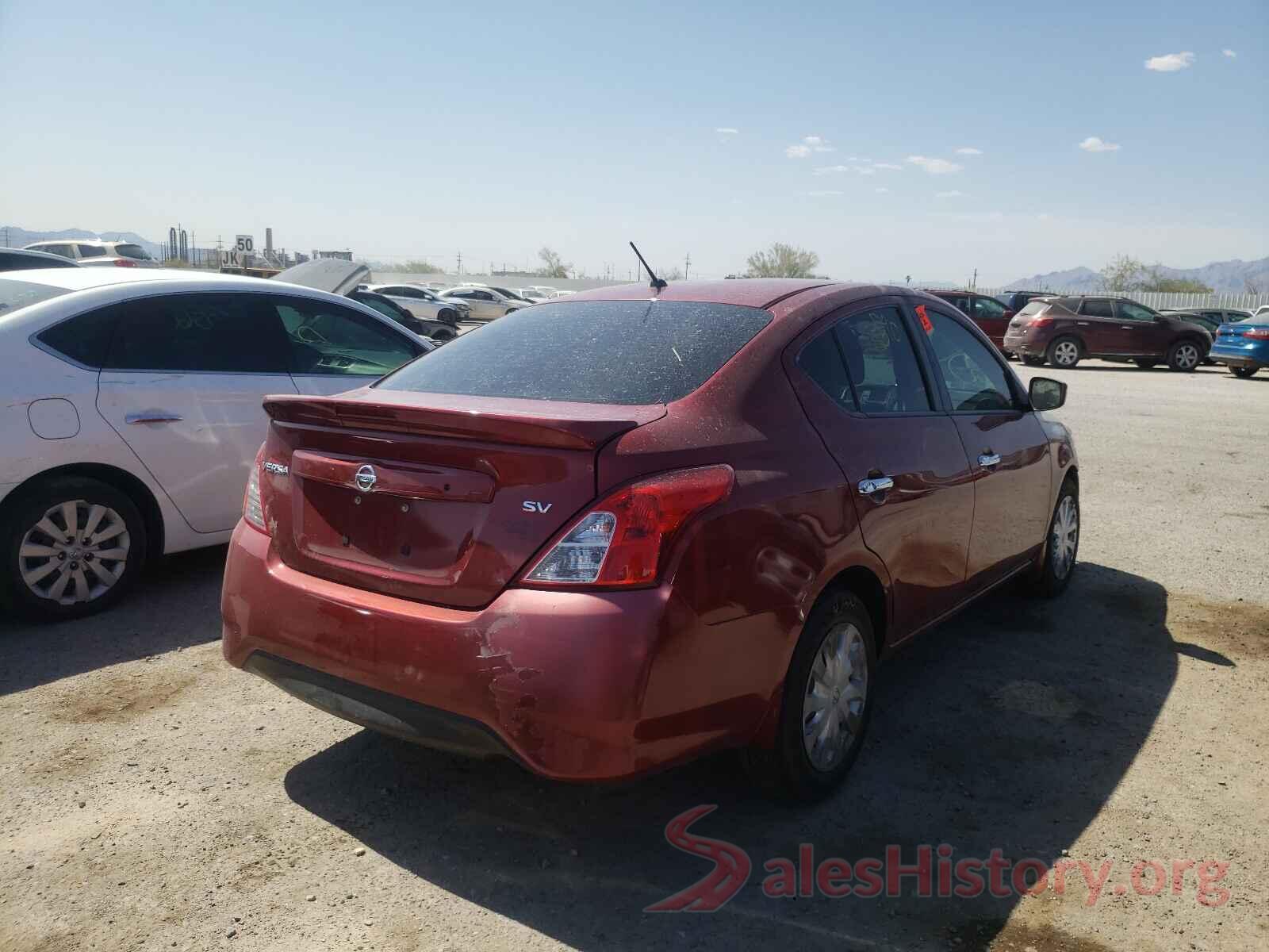 3N1CN7APXHK468733 2017 NISSAN VERSA