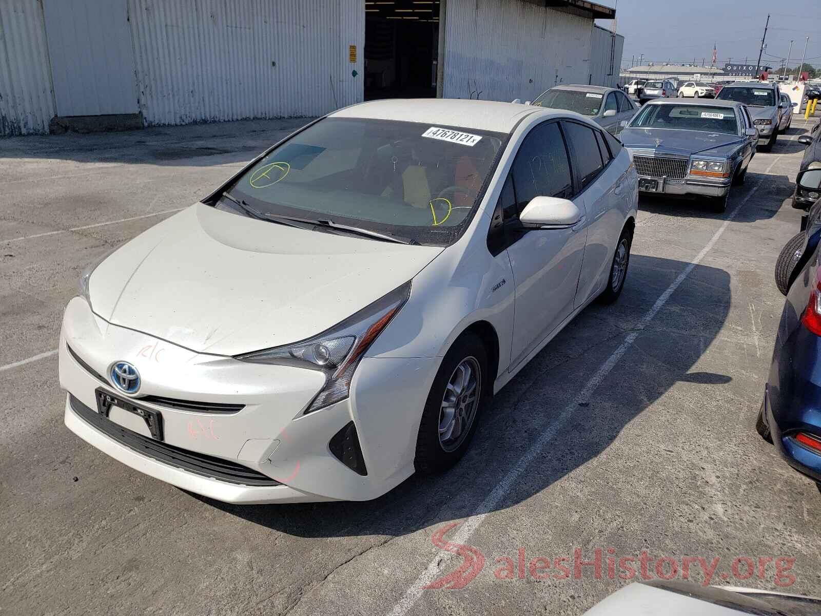 JTDKBRFU4G3019418 2016 TOYOTA PRIUS