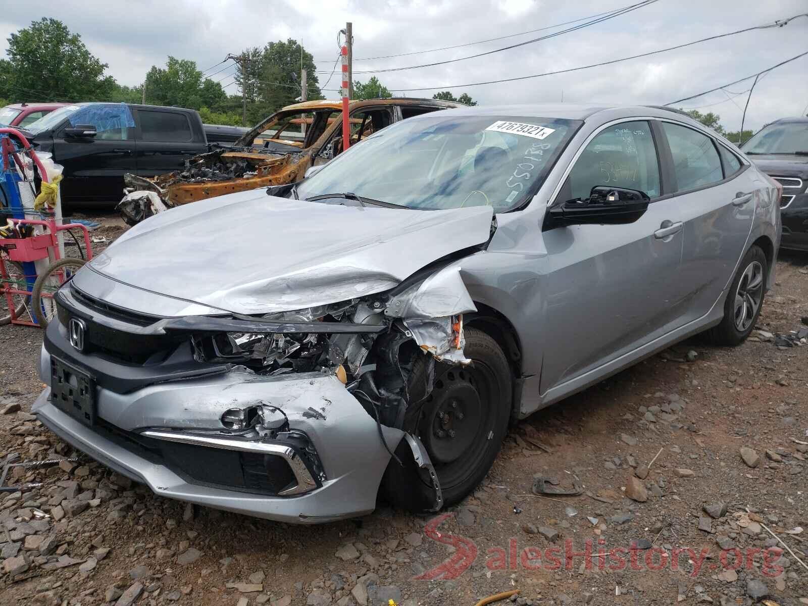 2HGFC2F63KH550138 2019 HONDA CIVIC