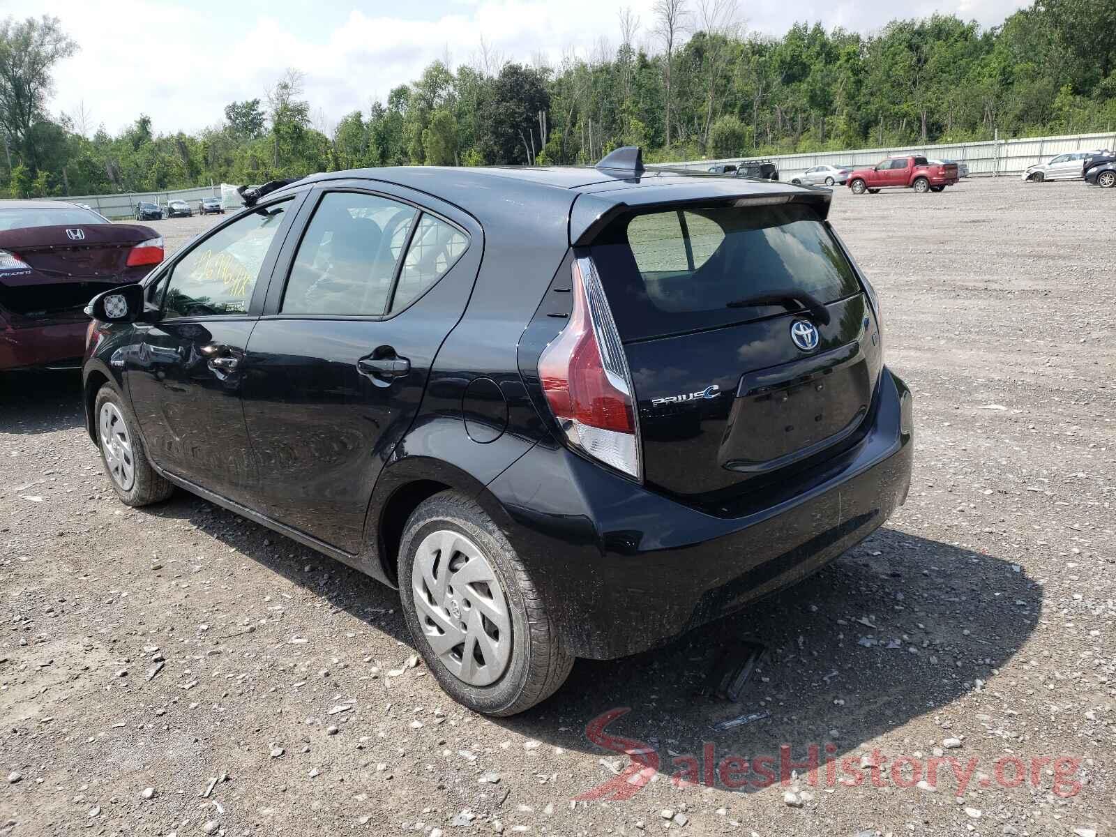 JTDKDTB33G1119820 2016 TOYOTA PRIUS