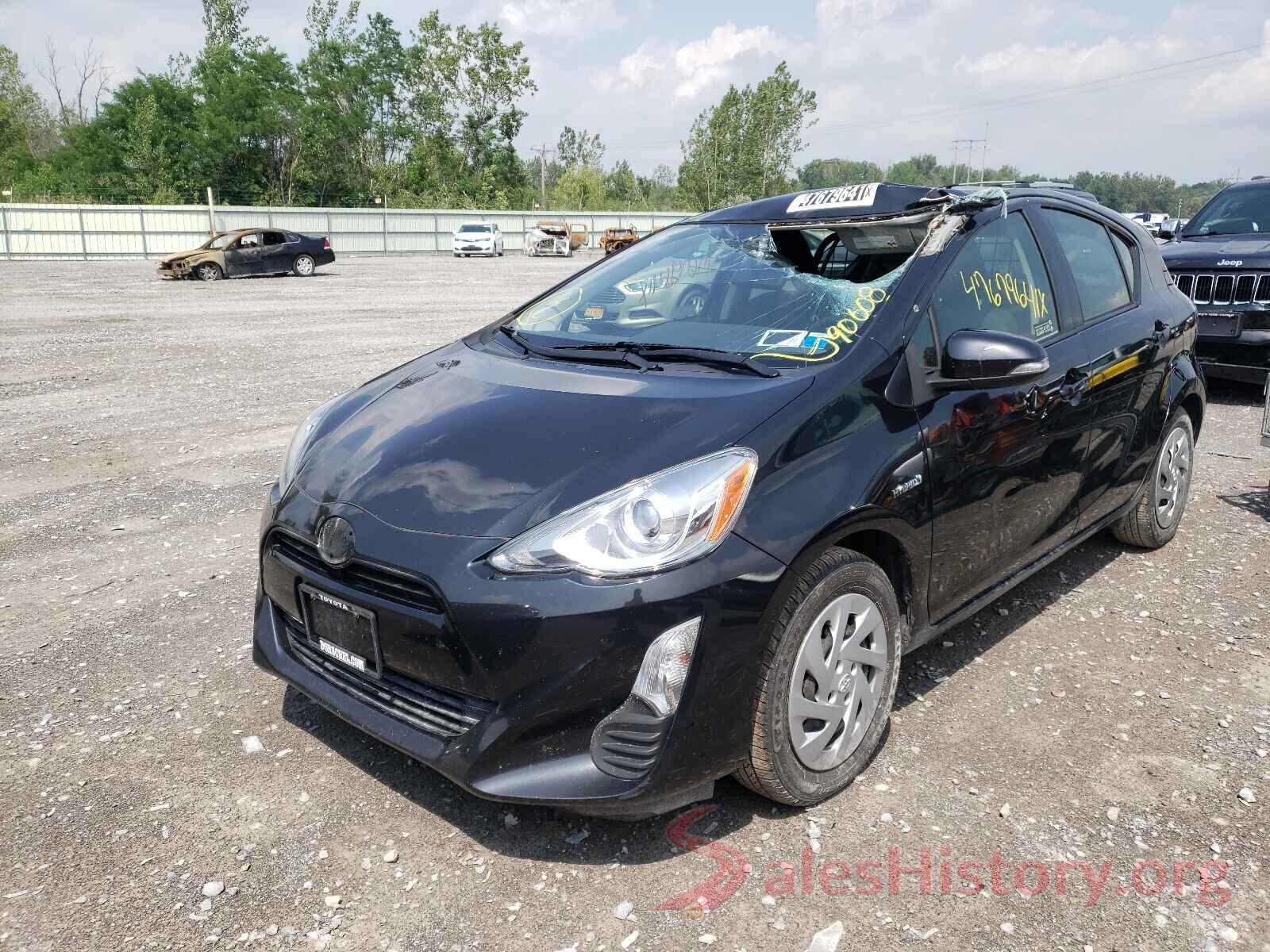 JTDKDTB33G1119820 2016 TOYOTA PRIUS