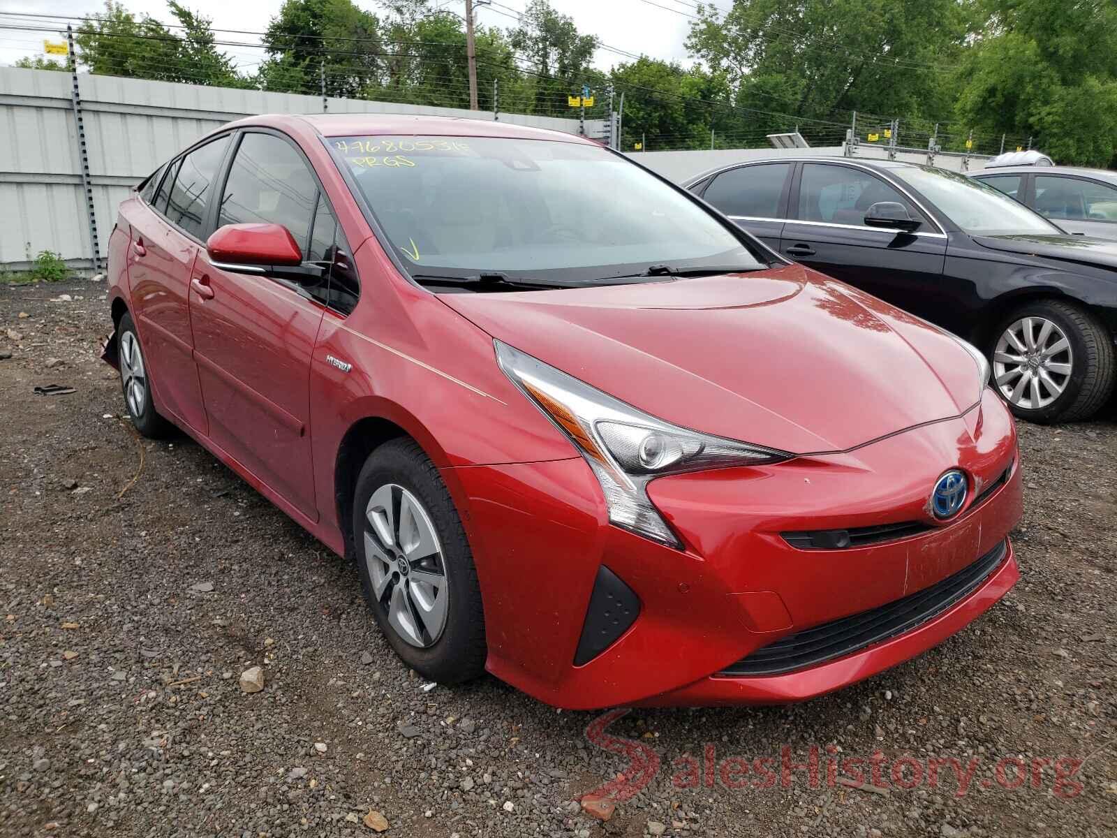 JTDKARFU6J3546161 2018 TOYOTA PRIUS