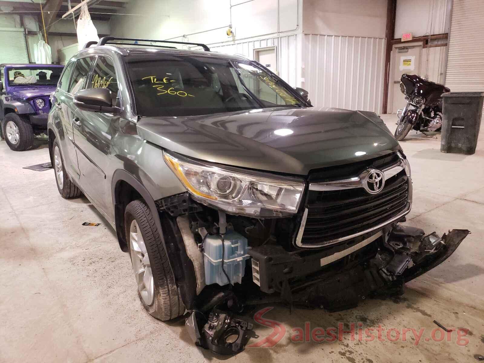 5TDDKRFH9GS329168 2016 TOYOTA HIGHLANDER