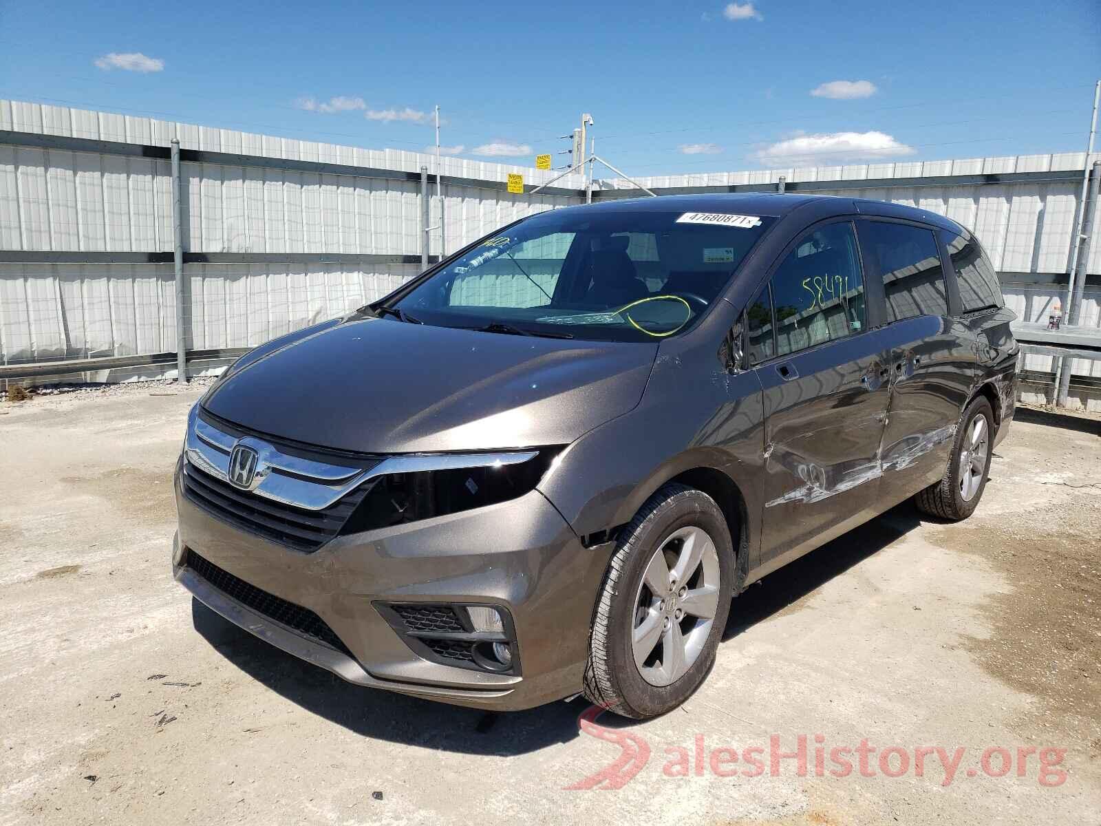 5FNRL6H77KB085376 2019 HONDA ODYSSEY