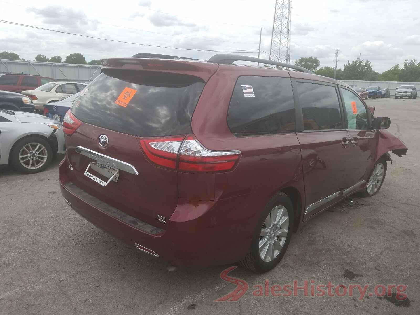 5TDDK3DC3GS139385 2016 TOYOTA SIENNA