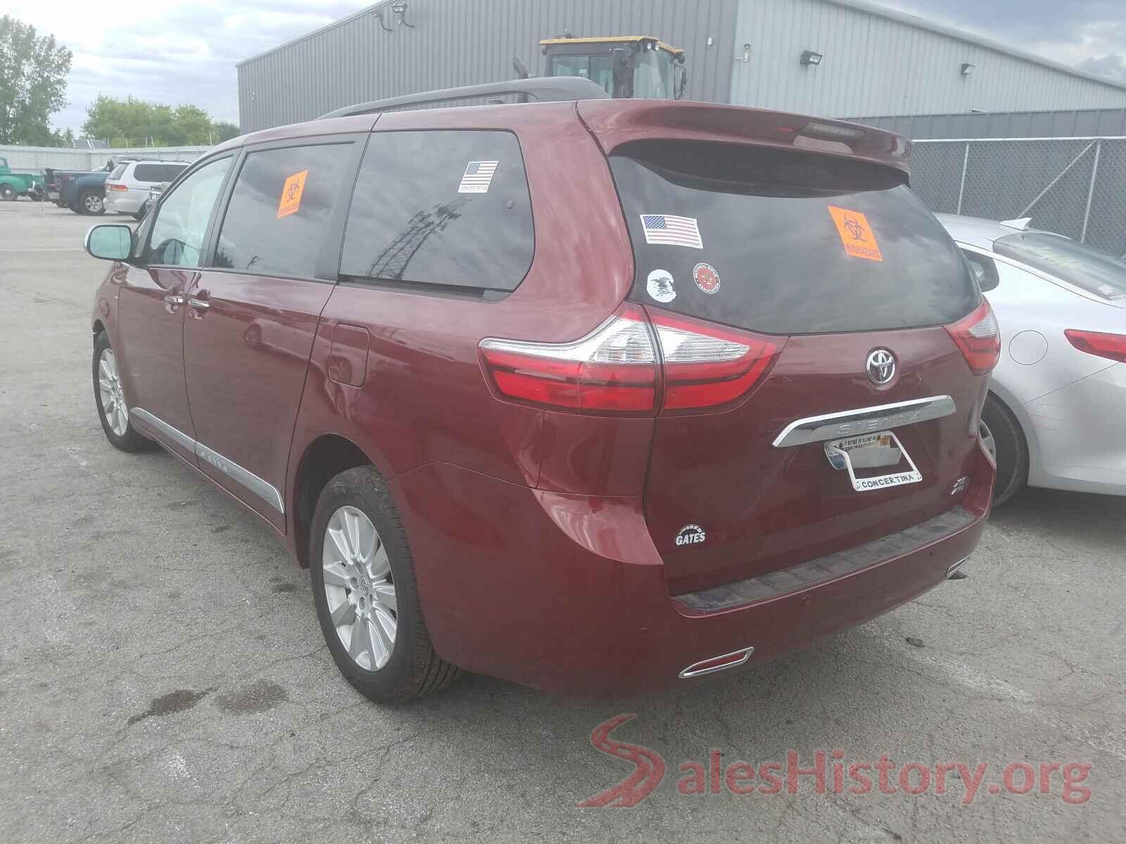 5TDDK3DC3GS139385 2016 TOYOTA SIENNA