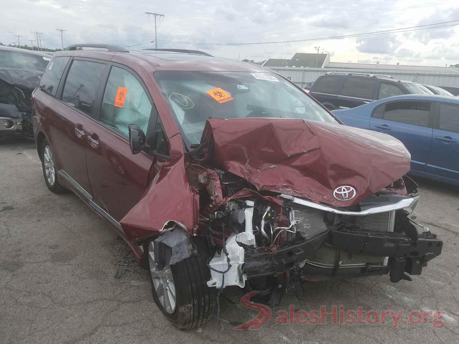 5TDDK3DC3GS139385 2016 TOYOTA SIENNA