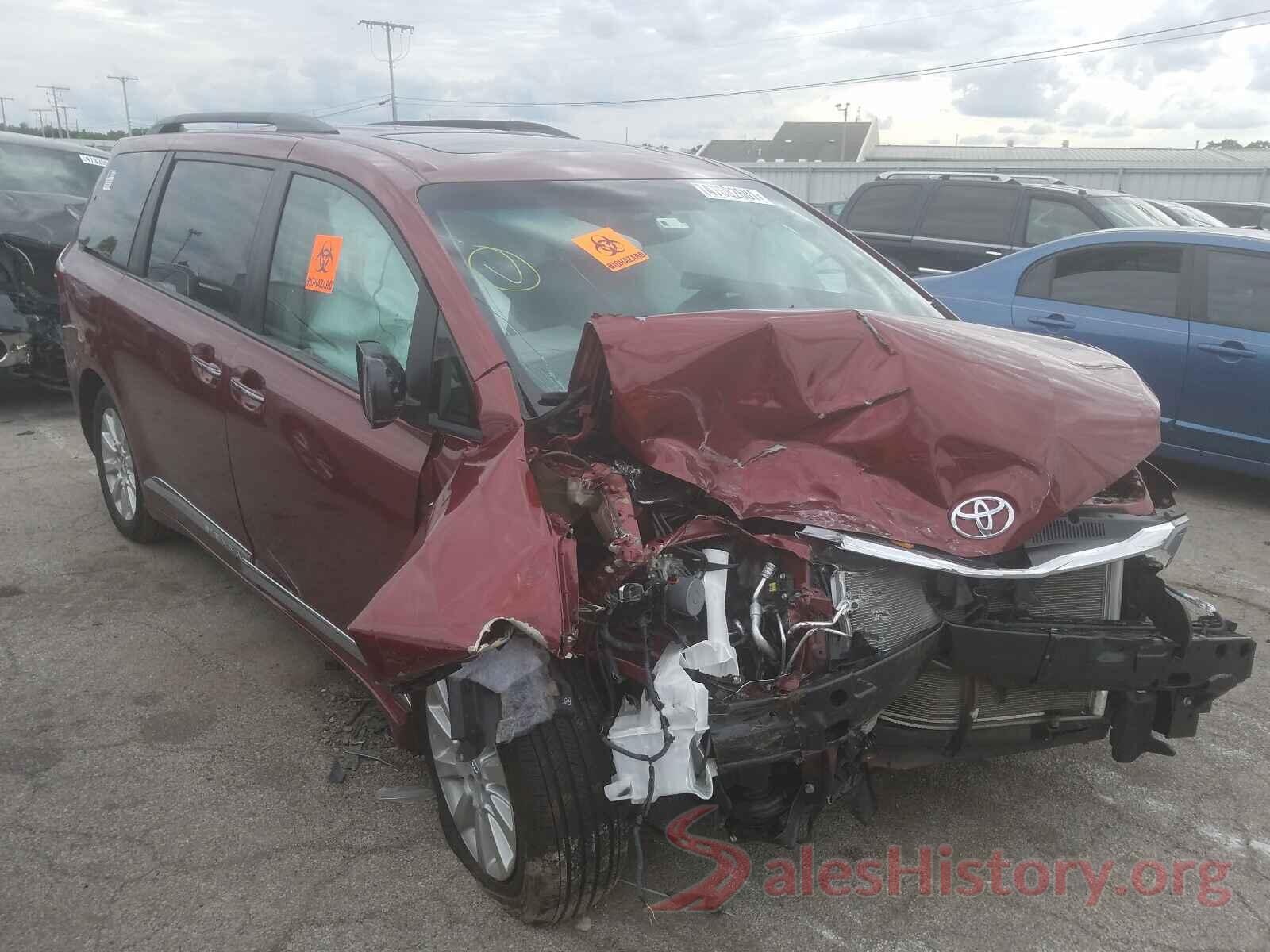 5TDDK3DC3GS139385 2016 TOYOTA SIENNA