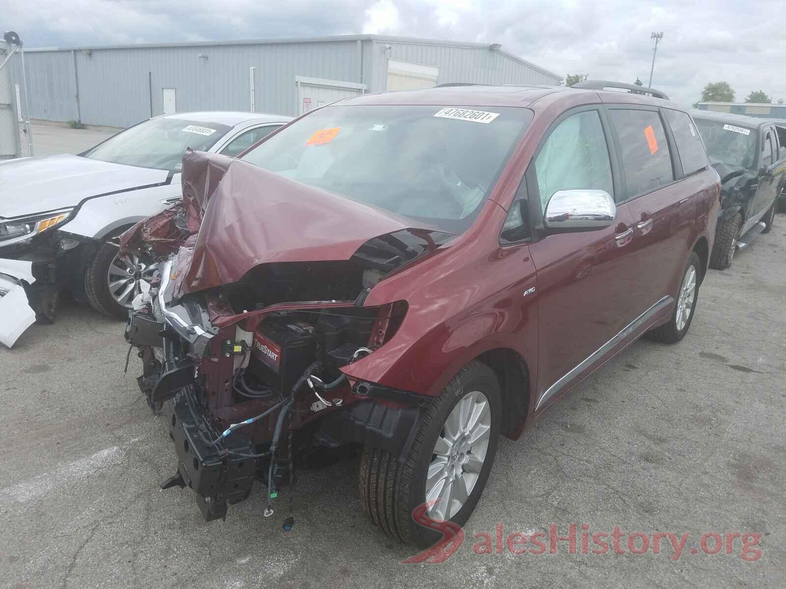 5TDDK3DC3GS139385 2016 TOYOTA SIENNA