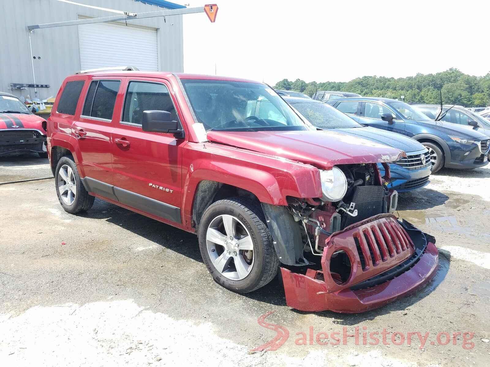 1C4NJPFA3HD136204 2017 JEEP PATRIOT