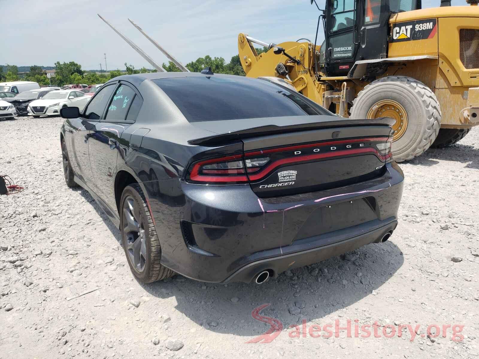 2C3CDXHG7KH608581 2019 DODGE CHARGER