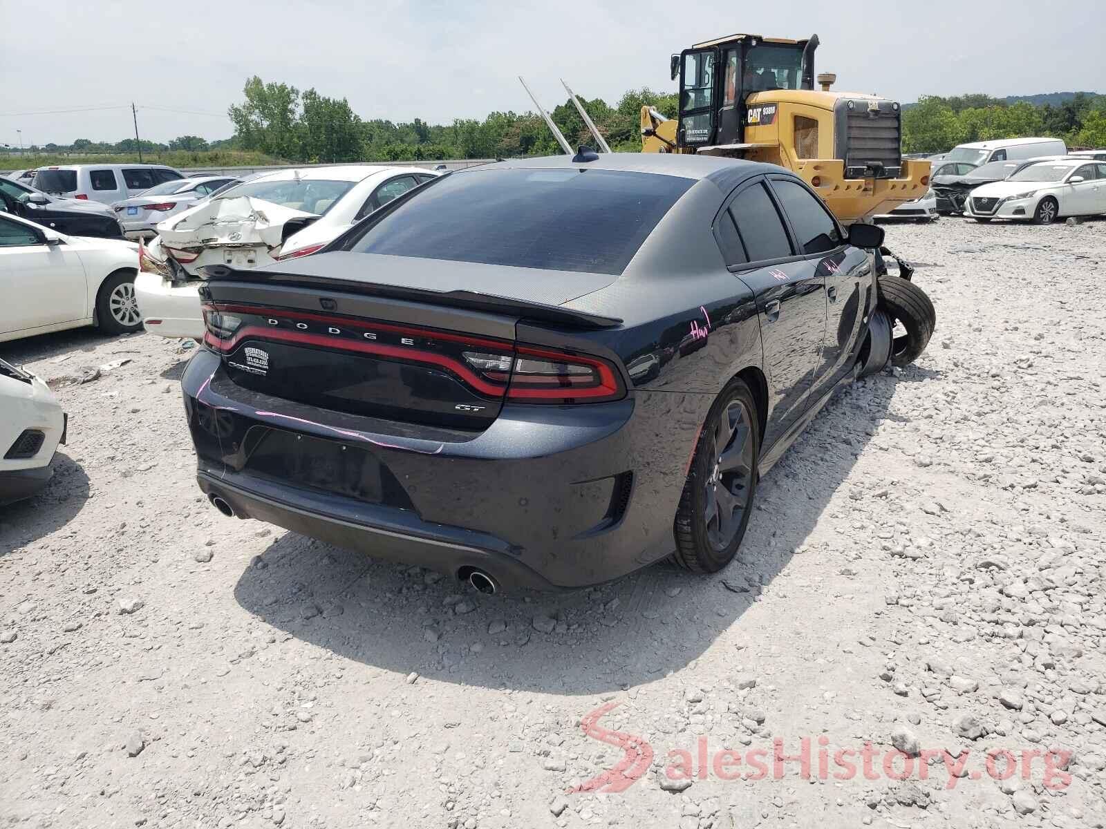 2C3CDXHG7KH608581 2019 DODGE CHARGER