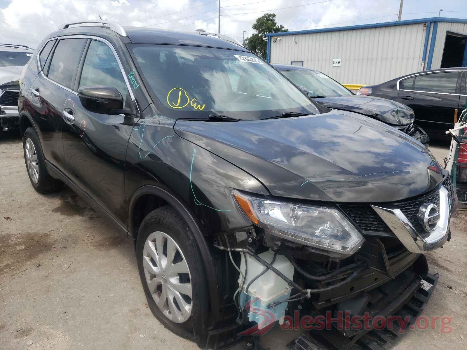 KNMAT2MT2GP677564 2016 NISSAN ROGUE