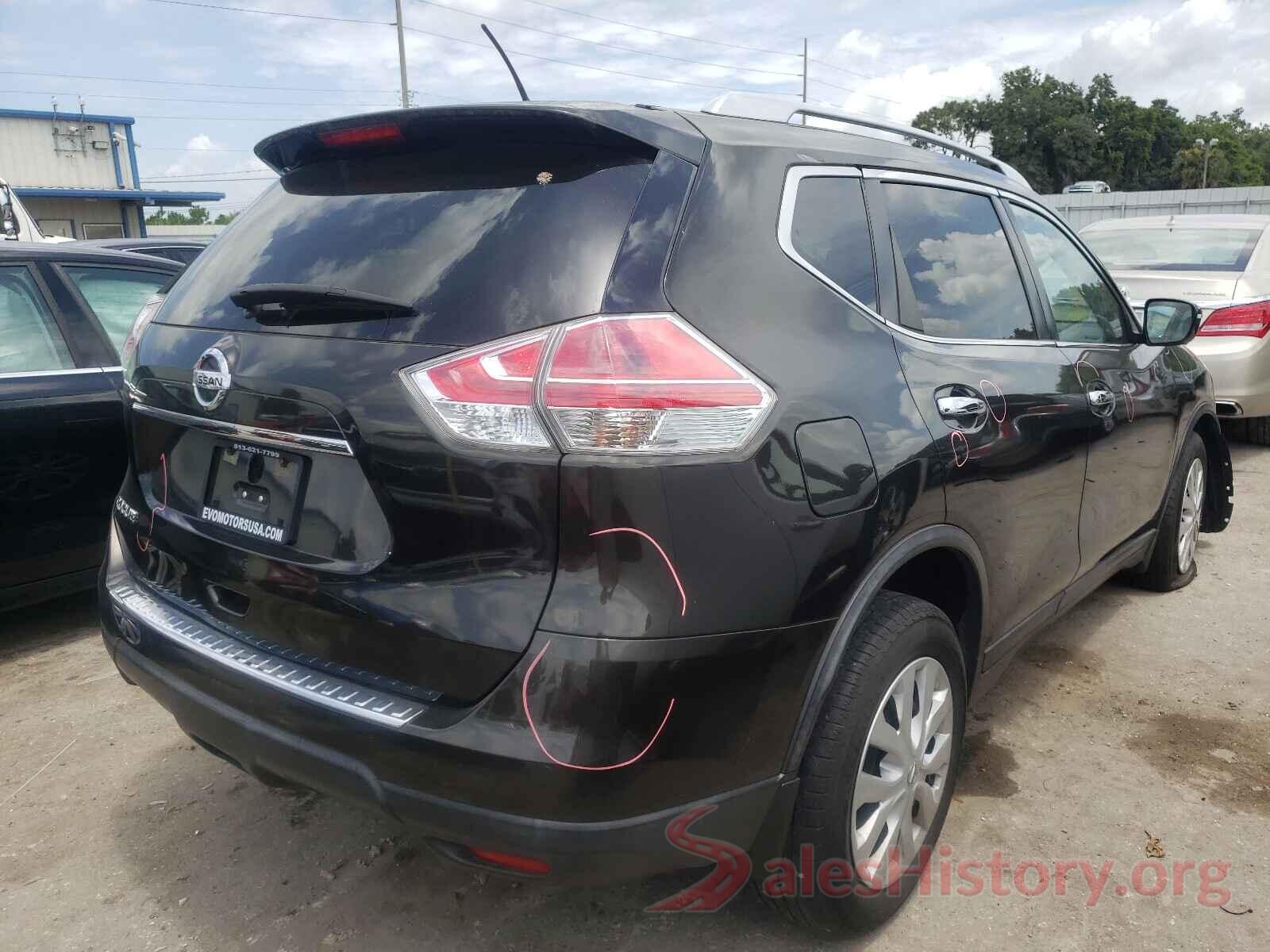 KNMAT2MT2GP677564 2016 NISSAN ROGUE