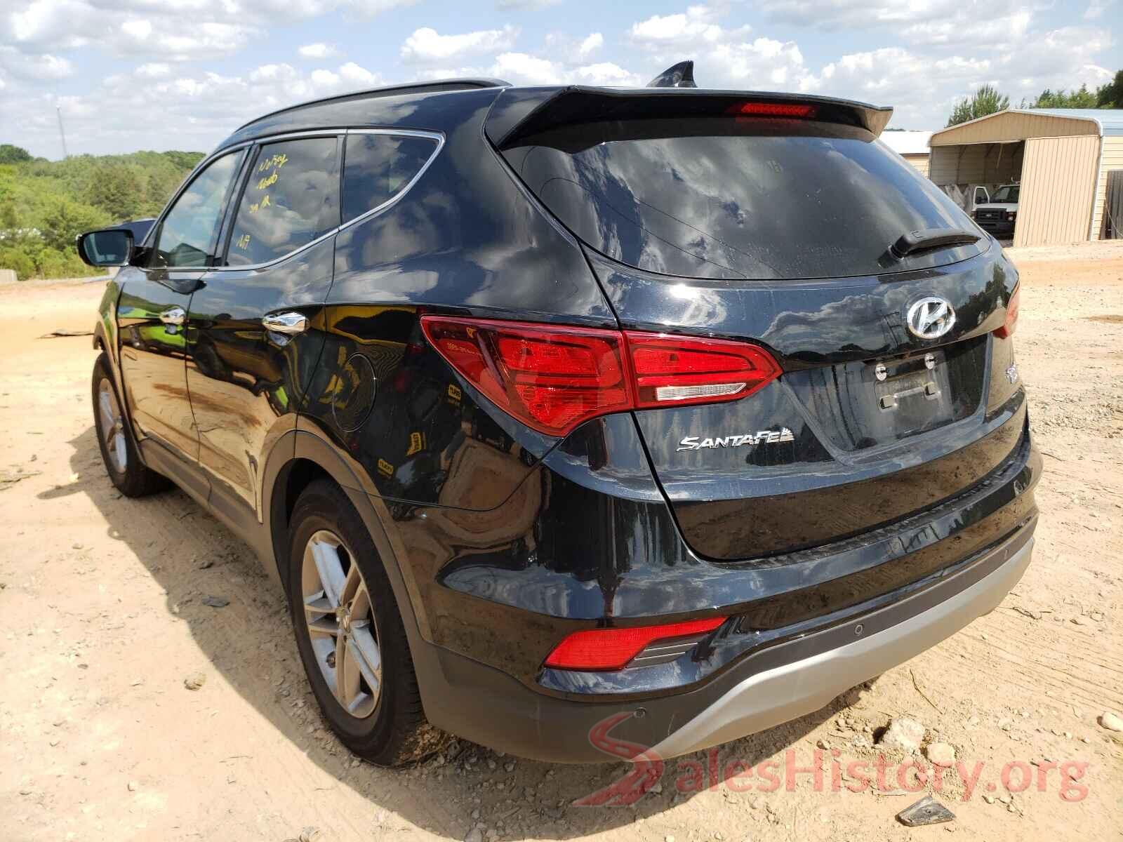 5NMZUDLB0HH033995 2017 HYUNDAI SANTA FE