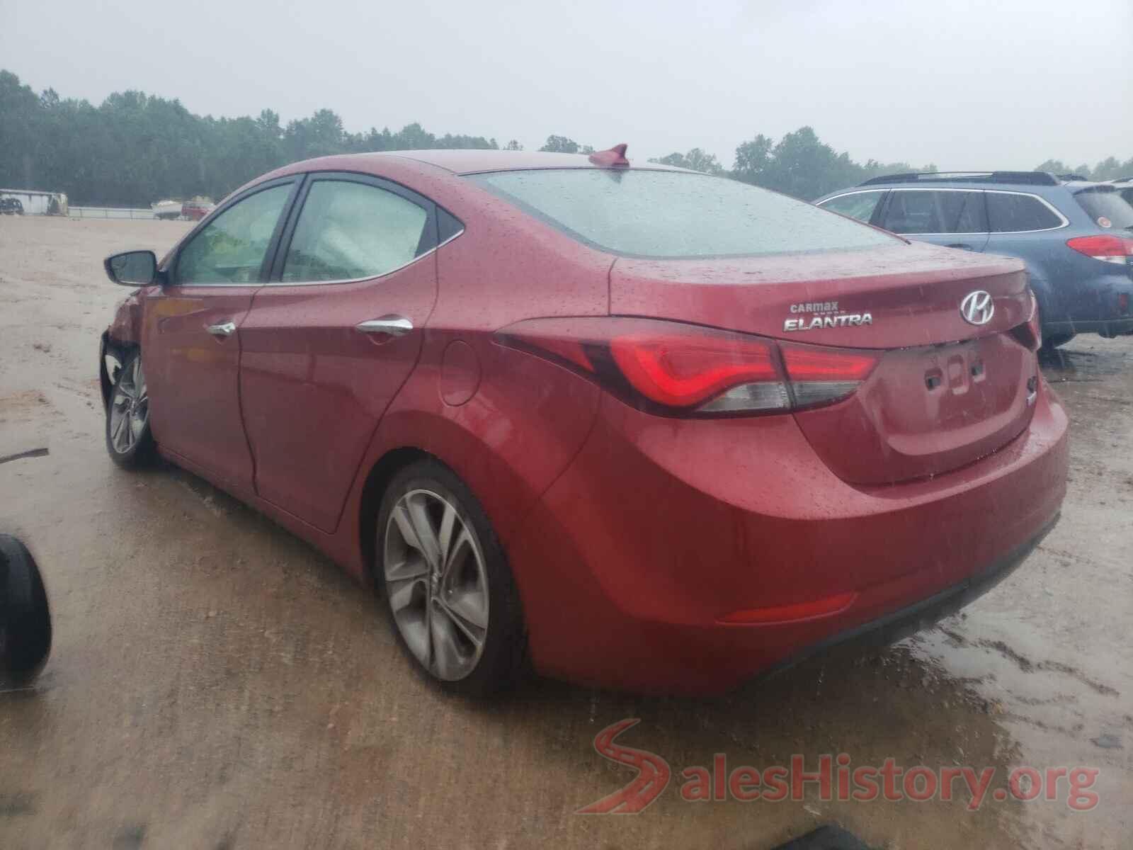 5NPDH4AE8GH775509 2016 HYUNDAI ELANTRA