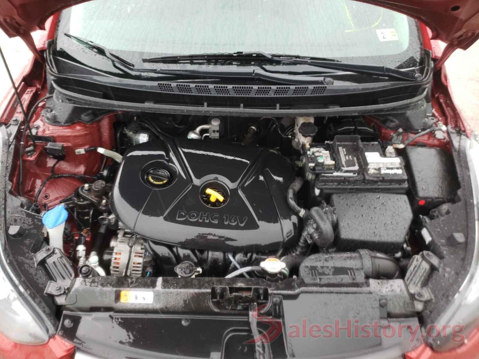 5NPDH4AE8GH775509 2016 HYUNDAI ELANTRA