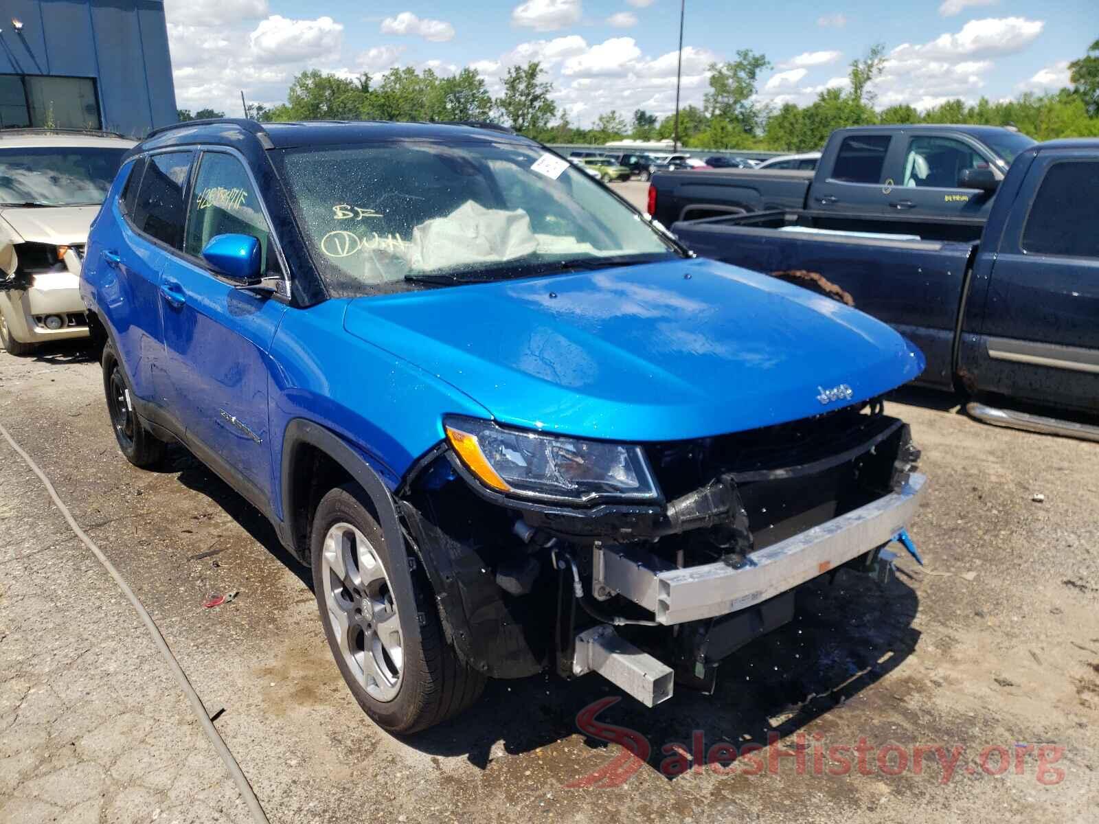 3C4NJDCB3KT842134 2019 JEEP COMPASS