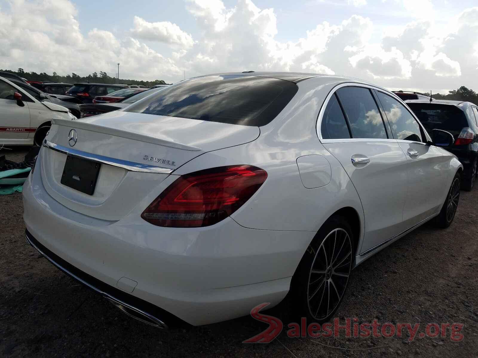 55SWF8DB4KU286232 2019 MERCEDES-BENZ C CLASS