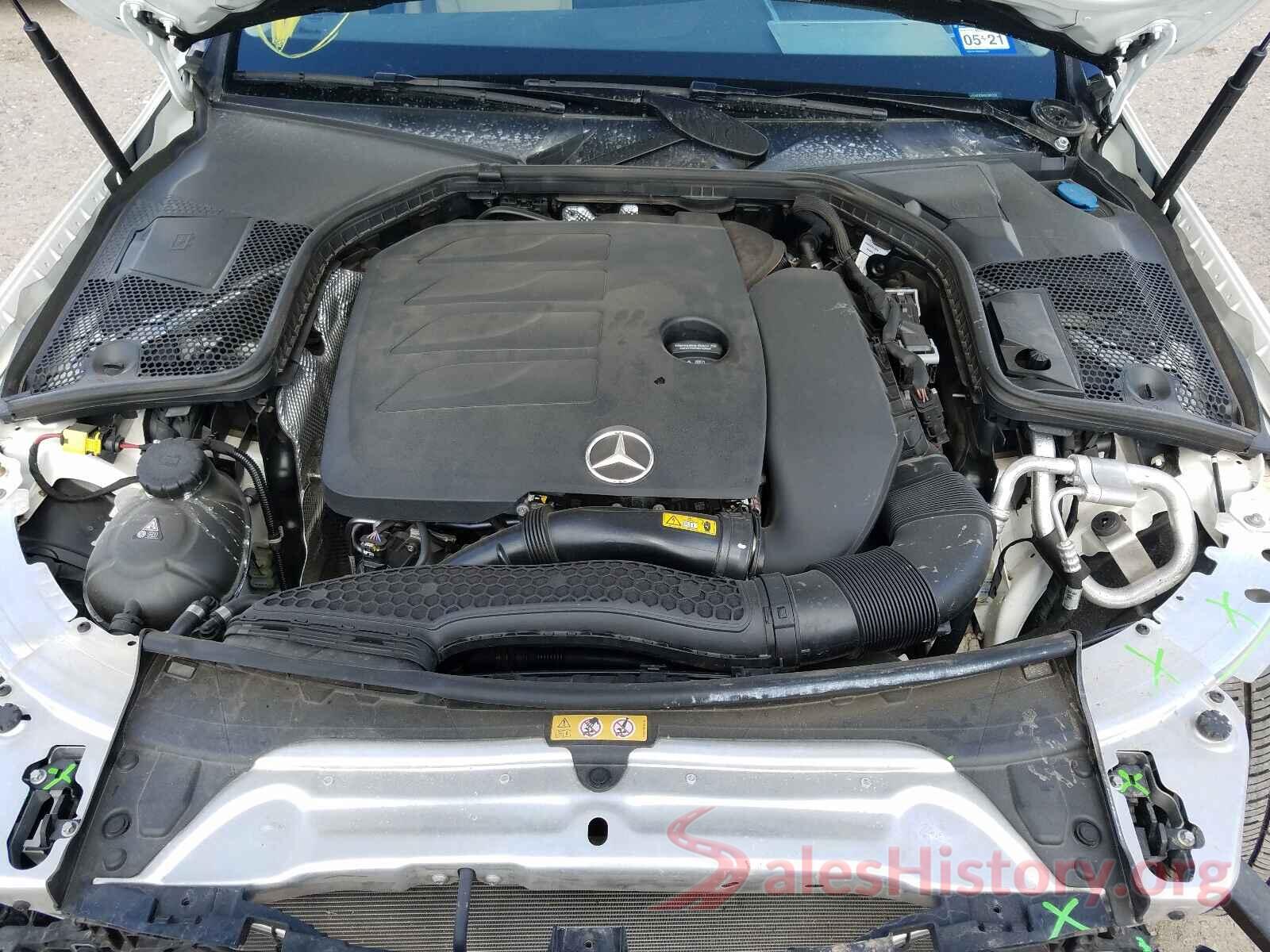 55SWF8DB4KU286232 2019 MERCEDES-BENZ C CLASS