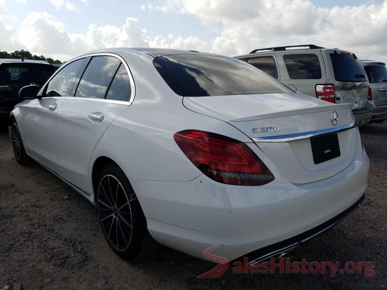 55SWF8DB4KU286232 2019 MERCEDES-BENZ C CLASS