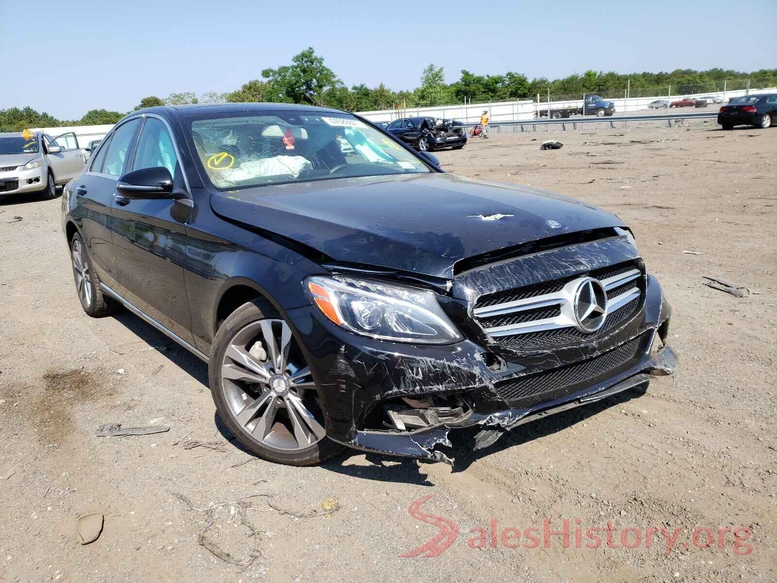 55SWF4KB1HU180597 2017 MERCEDES-BENZ C-CLASS