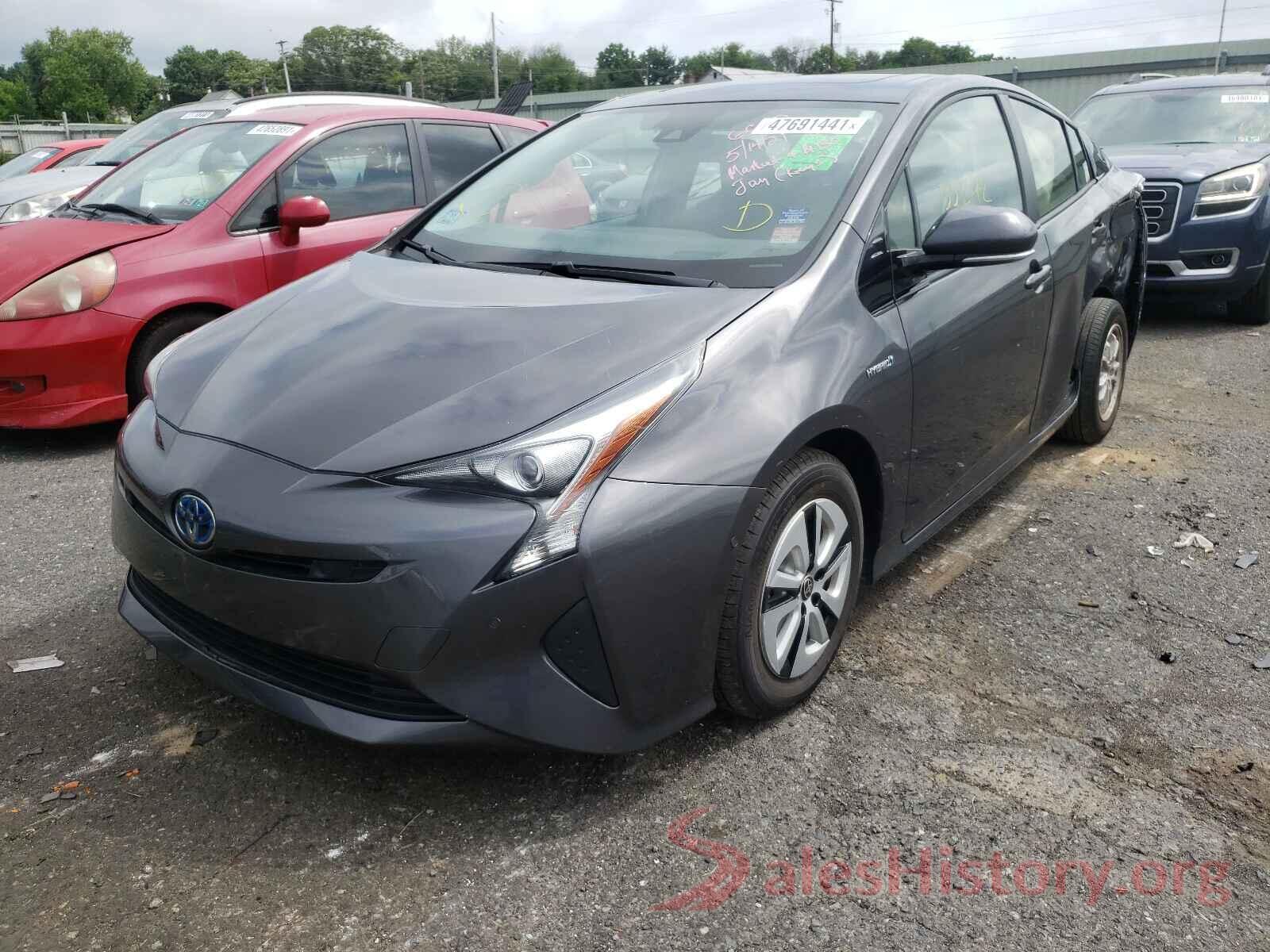 JTDKARFU1J3553308 2018 TOYOTA PRIUS