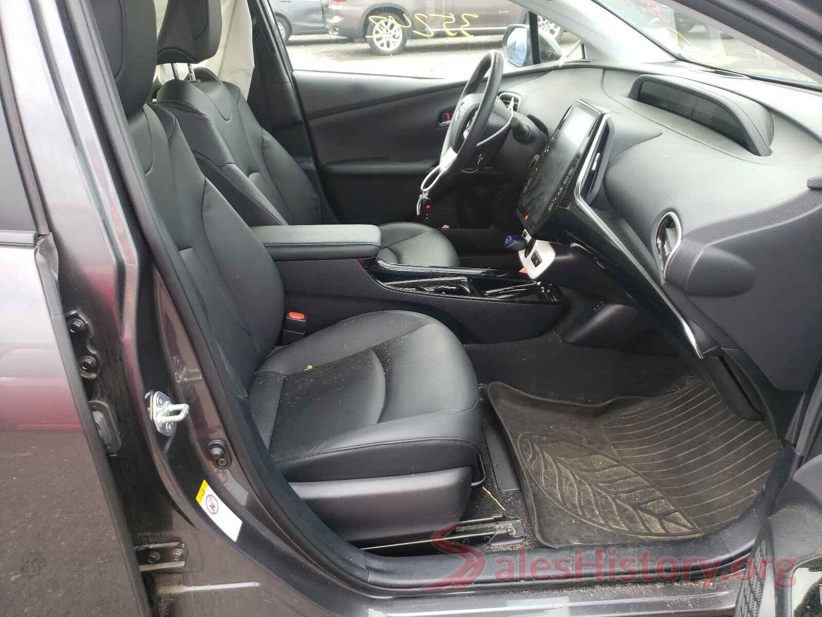 JTDKARFU1J3553308 2018 TOYOTA PRIUS