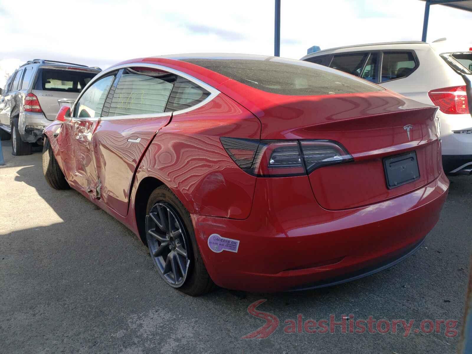 5YJ3E1EA9KF193680 2019 TESLA MODEL 3