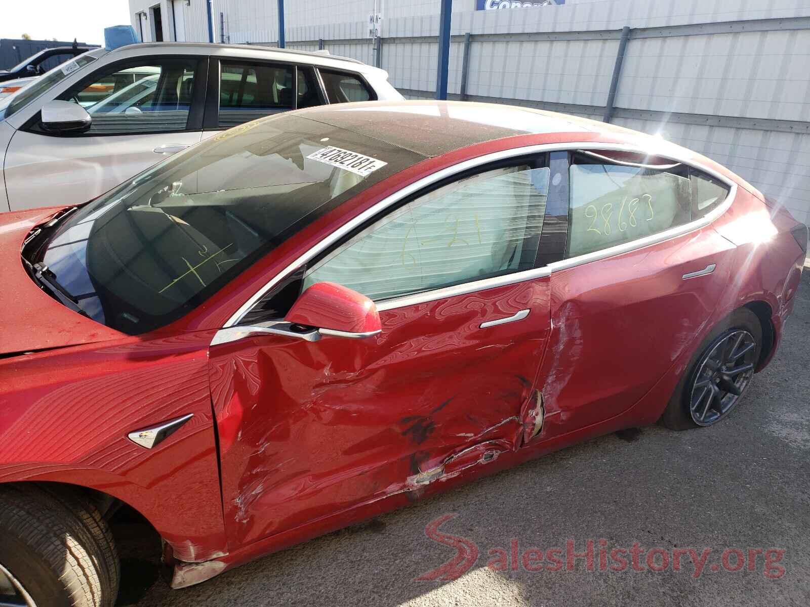 5YJ3E1EA9KF193680 2019 TESLA MODEL 3