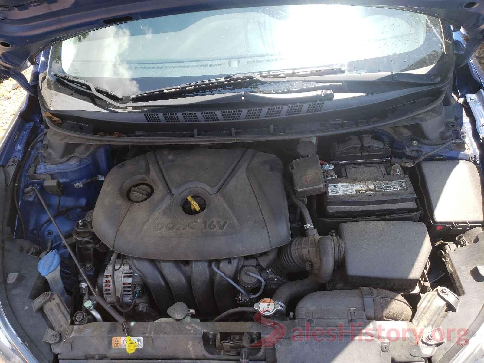 5NPDH4AE8GH767670 2016 HYUNDAI ELANTRA