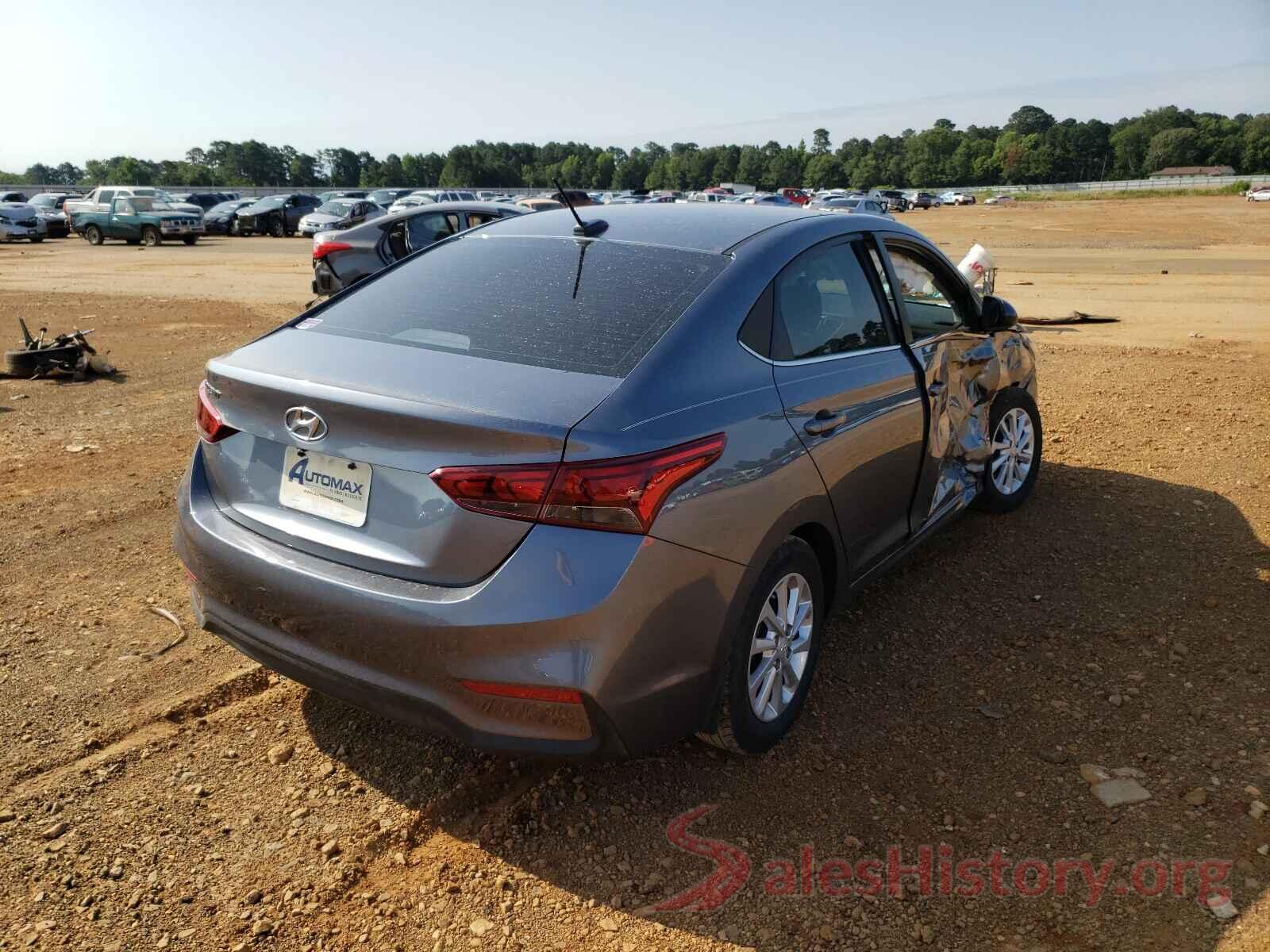 3KPC24A6XLE108090 2020 HYUNDAI ACCENT