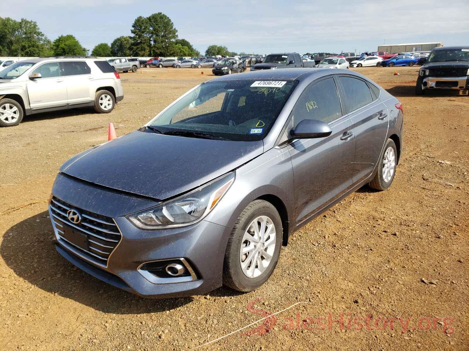 3KPC24A6XLE108090 2020 HYUNDAI ACCENT