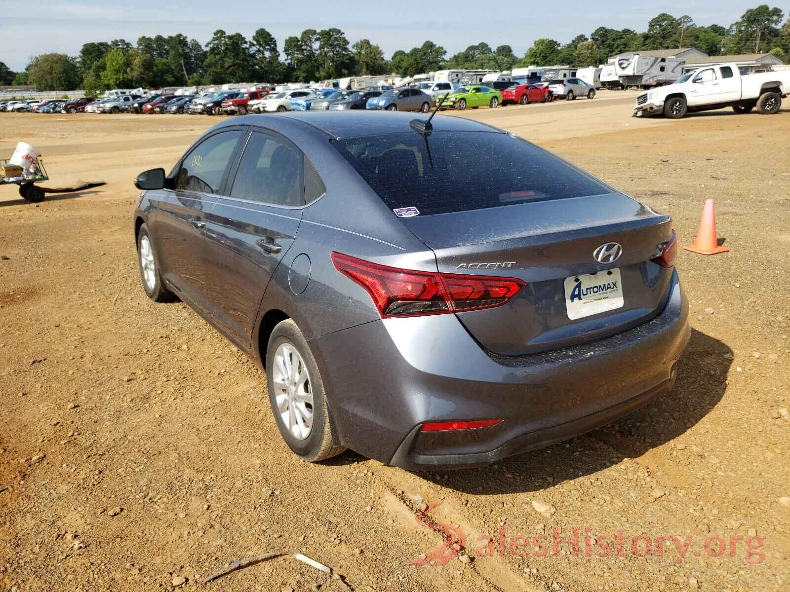 3KPC24A6XLE108090 2020 HYUNDAI ACCENT