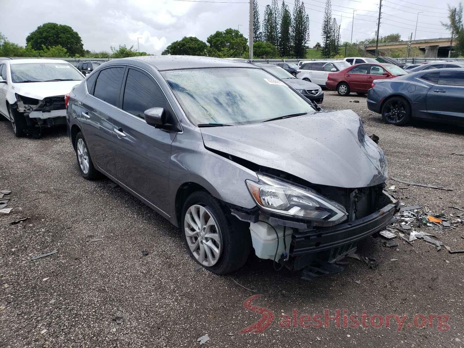 3N1AB7APXKL604196 2019 NISSAN SENTRA