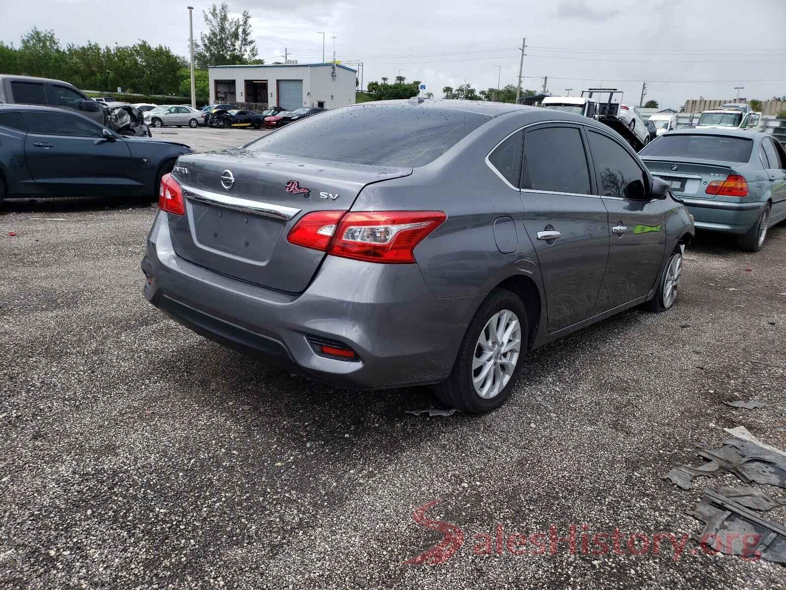 3N1AB7APXKL604196 2019 NISSAN SENTRA