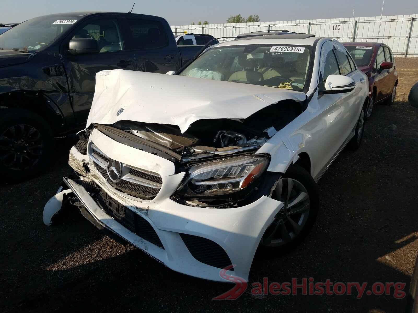 55SWF8EBXKU307485 2019 MERCEDES-BENZ C CLASS