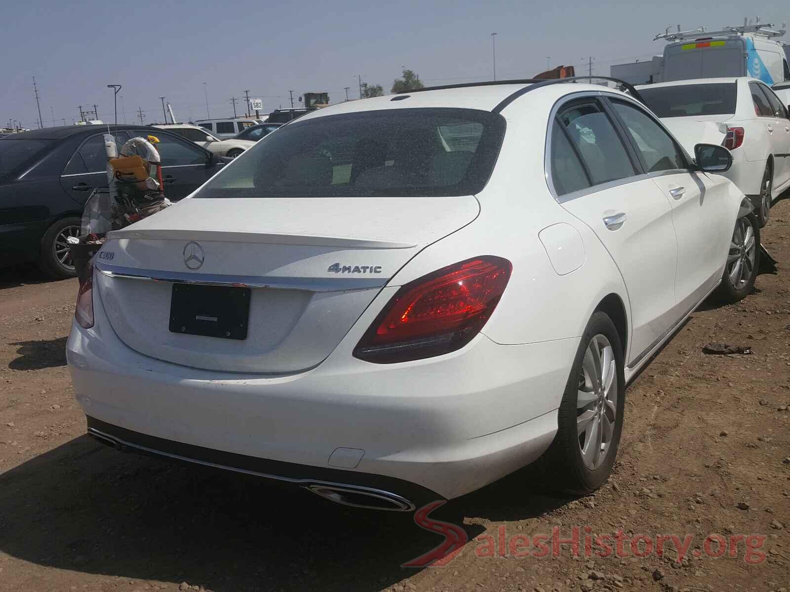 55SWF8EBXKU307485 2019 MERCEDES-BENZ C CLASS