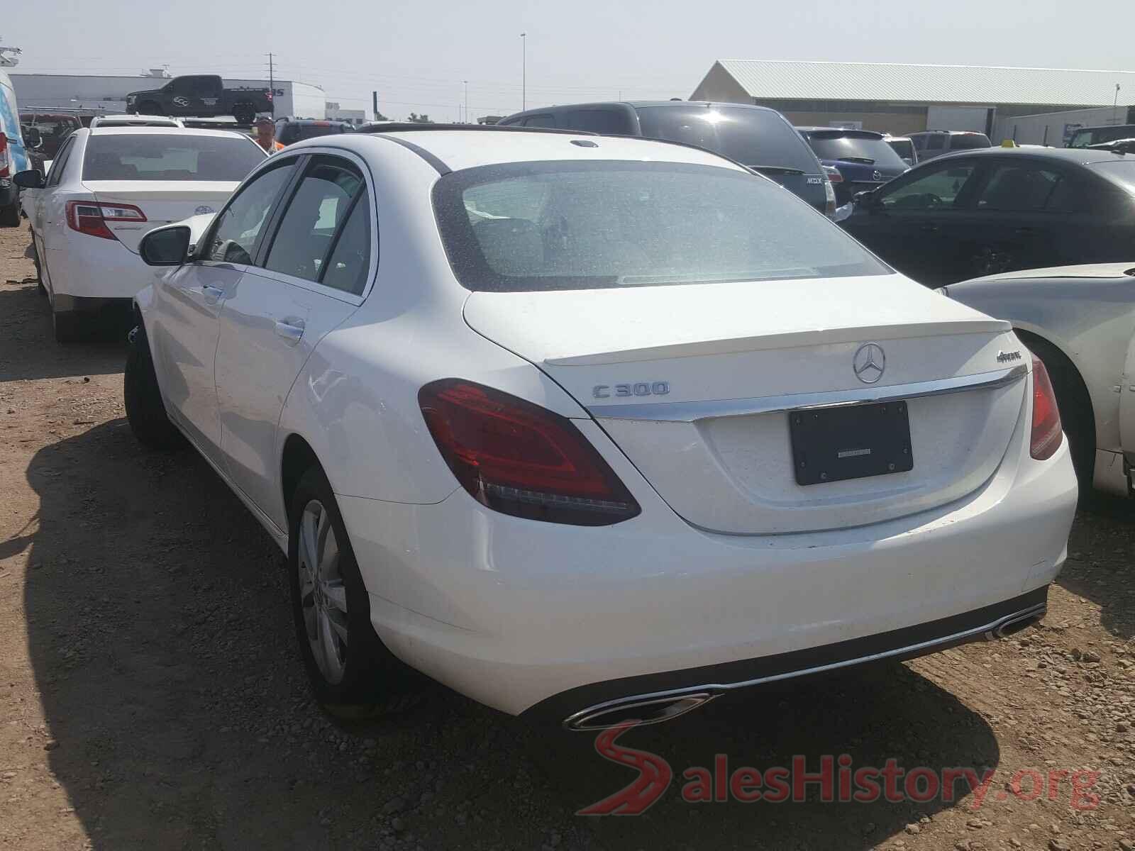 55SWF8EBXKU307485 2019 MERCEDES-BENZ C CLASS