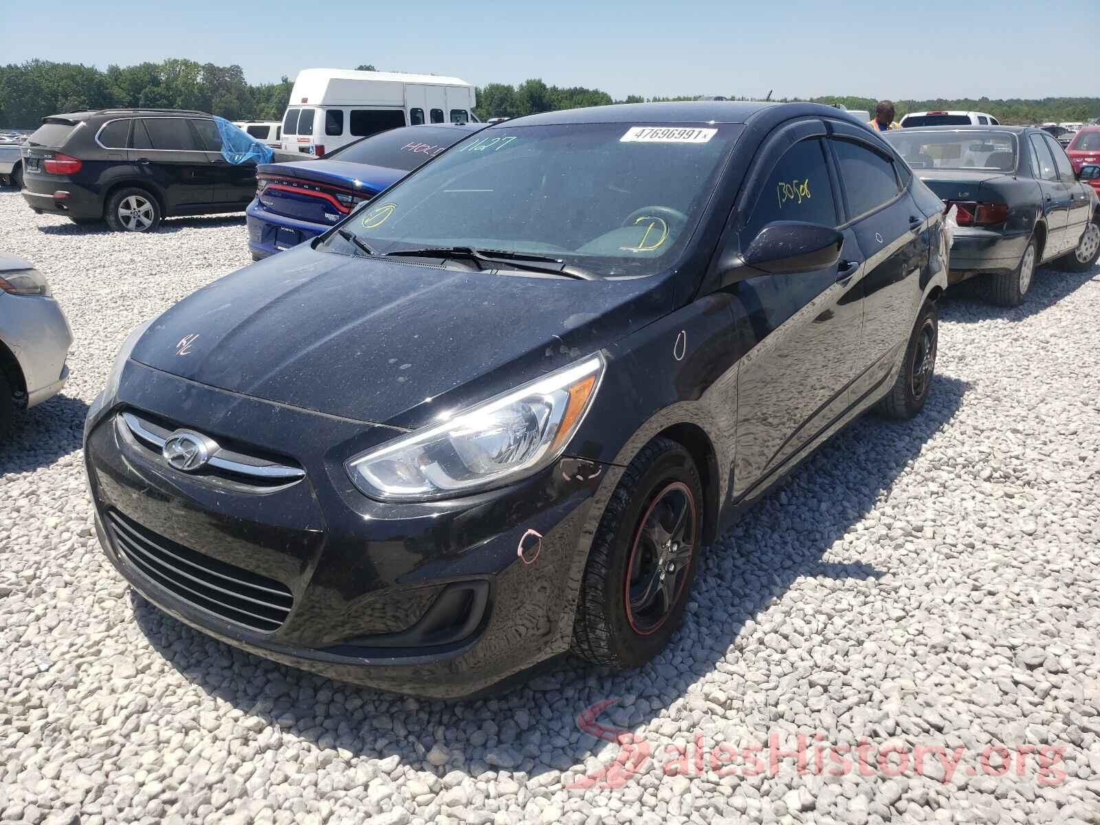 KMHCT4AE6GU164261 2016 HYUNDAI ACCENT