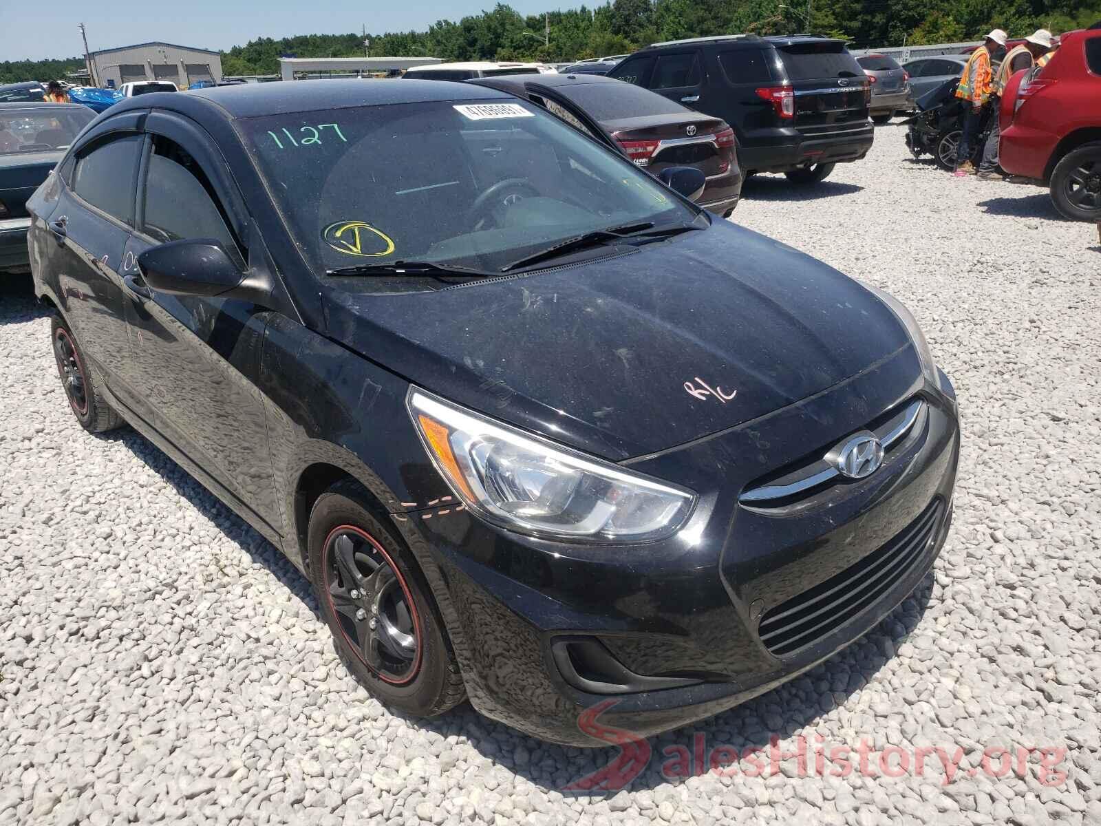 KMHCT4AE6GU164261 2016 HYUNDAI ACCENT